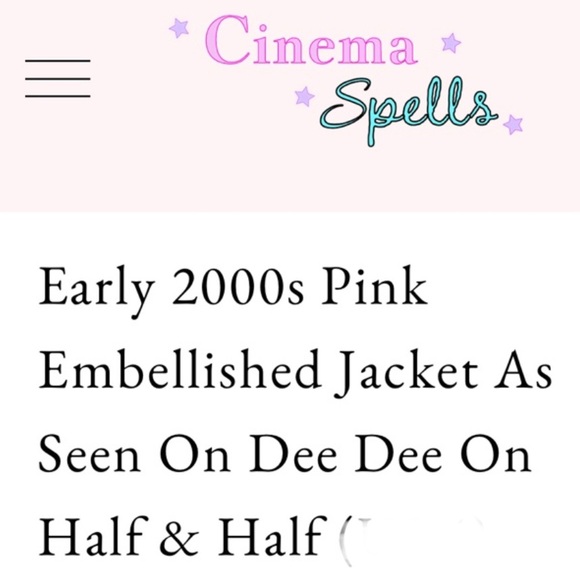 Laundry By Shelli Segal Tweed Jacket Women’s 0 Pink - Early 2000 SEEN ON DEE DEE - Picture 3 of 10